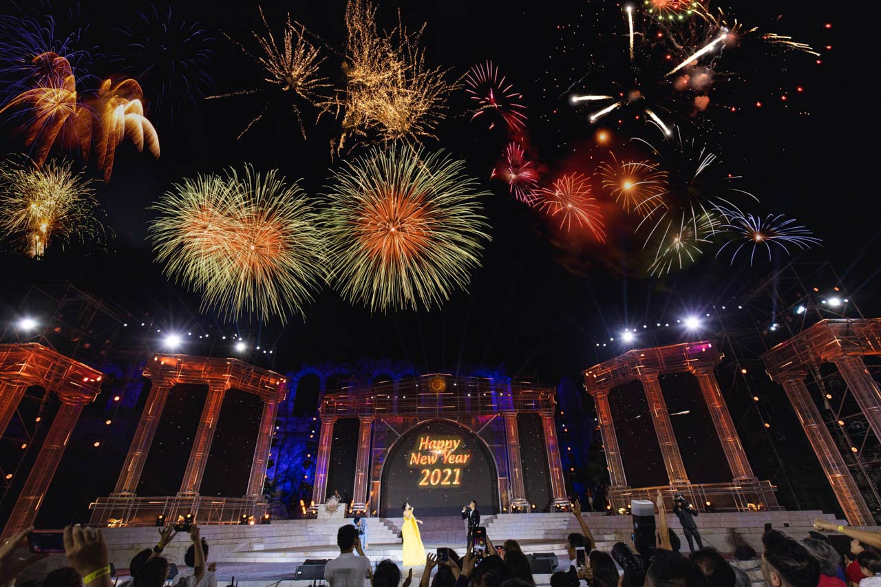 Lễ countdow hoành tráng, quy mô lần đầu tiên tại Phú Quốc được tổ chức tại An Thới